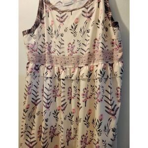Cottage core Boho Plus size country dress Miss look floral new condition 1x